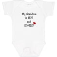 thumbnail image 3 of Inktastic Single Grandma Boys or Girls Baby Bodysuit, 3 of 5