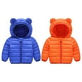 thumbnail image 2 of Toddler Boys Girls Puffer Jackets Coats Kids Winter Warm Hooded Coat Outwear 2-7T, 2 of 5
