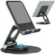thumbnail image 1 of Soporte para tableta OMOTON, giratorio 360 grados, para iPad, negro y gris, 1 of 9
