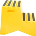 thumbnail image 2 of US Roto Molding B2185978 2 Step Plastic Step Stand - Yellow, 21 x 24.5 x 19.5 in., 2 of 7