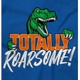 thumbnail image 2 of Cool Totally Roarsome Dinosaur Pun Toddler Boy Girl T Shirt Infant Toddler Brisco Brands 24M, 2 of 5
