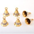 thumbnail image 2 of diollo Brass Bells Jingle Bells Wind Chimes Bells for Home Crafts Hanging Decoration Gift 1.5 Inch, 2 of 3