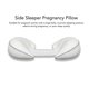 thumbnail image 3 of Side Sleeper Pregnancy Pillow Adjustable Soft Breathable Comfortable Maternity Body Pillow Support for Pregnant Women White, 3 of 4