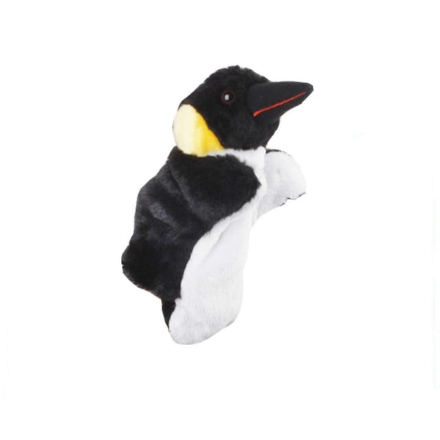 Penguin Hand Puppet Plush Toy for Kids, Adorable Animal Puppet for Storytelling & Role Play