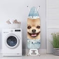 thumbnail image 3 of HELLHERO Chihuahua Denim Frame Ironing Board Cover 3 Fasteners Hook and Loop Iron Board Cover Polyester Fiber Fabric for Friends, 3 of 5