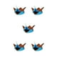 thumbnail image 3 of Billuyoard Cama colgante para hámster resistente y duradera, cama colgante fiable para mascotas pequeñas, hamaca para hámster de felpa, azul, Type2 NO2, 3 of 6