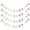 Dots, variant on 4Pack Party Decorations, Hanging Paper Triangle Flag Pennant Banner for Graduation Carnival Wedding Birthday Baby Bridal Shower Party Decorations