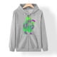thumbnail image 4 of Chaqueta con capucha Punk suelta con cremallera y estampado de Halloween para mujer, abrigo, sudaderas con capucha, abrigo Pompotops qwe15435, 4 of 8