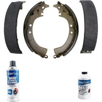 Detroit Axle - Rear Semi-Metallic Brake Shoes for 1987-2004 Toyota Camry Solara RAV4