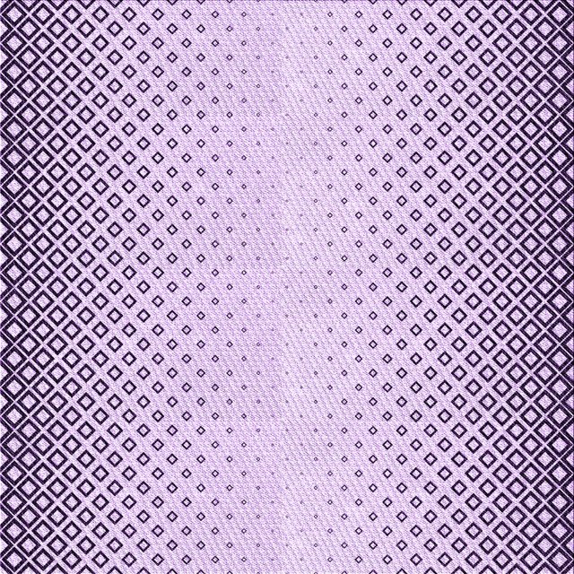 Ahgly Company Machine Washable Indoor Square Transitional Purple Flower Purple Area Rugs, 5' Square