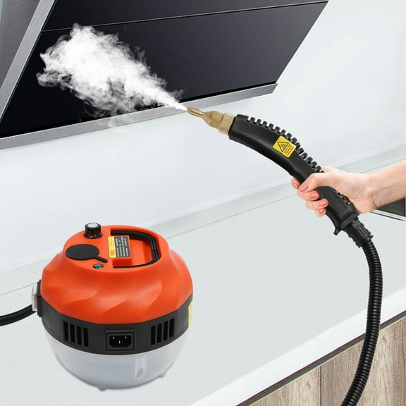 Steam Cleaner, 1600W 1.35L/0.35gal 5.5Bar High Pressure Multipurpose Steam Cleaning Tool Set for Home Use, 6-Gear Hand-held Portable Steam Cleaning Machine for Floor Upholstery