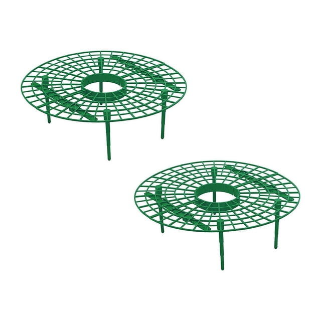 Birdeem Strawberry Plant Growing Supports 9.5cm Plastic Round Removable 2 Pieces