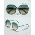 thumbnail image 4 of 1 Paire de Lunettes de Soleil Boho pour Femmes pour Extérieur, 4 of 4
