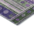 thumbnail image 3 of Addison Rugs Mayfield Premium Machine Washable Transitional Stripes Green Rectangle Rug, 1'8" x 2'6", 3 of 6
