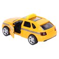 thumbnail image 5 of 1:32 Simulation Car Taxi Model Toy With Sound Light Cab Model Pull Back Child Birthday Christmas Gifts, 5 of 12