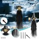 thumbnail image 2 of Populares Halloween Voice Control Induction Luminous People Holding Hands Witch, 2 of 5