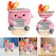 thumbnail image 4 of Apoyo Emocional Fuego Contenedor Basura Ganchillo Con Tarjeta Alentadora, 4 of 9