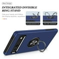 thumbnail image 6 of JTCASES for Googl Pixel 7A Case, Car Mount Bracket 2-layer Hybird Shockproof PC TPU Anti-fall Slim Fit Lightweight Magnetic Cover for Googl Pixel 7A - Blue, 6 of 7