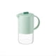 thumbnail image 1 of Jarra de Agua de Vidrio Portátil con Tapa Cafetera de Cocina con Asa Cafetera Tetera Cafetera 1500 Ml Verde, 1 of 5