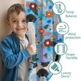 thumbnail image 3 of Blackout Kids Curtains,German Shorthaired Pointer Dog and Flower Childrens Insulated Curtains Set Of 2,Bedroom Essentials,Toddler Room Decor 52x84in(132x213cm), 3 of 4