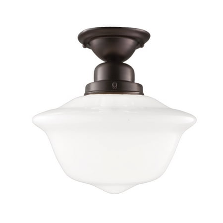 Hudson Valley 1612F-OB One Light Semi Flush