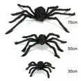 thumbnail image 2 of HOOUN 30-90cm Big Plush Halloween Spider Black Scary Giant Spider Decoration Outdoor-60cm/23.62", 2 of 2