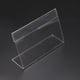 thumbnail image 2 of 20 piezas 9cm x 6cm Display Sign Price Tag Name Card Label Holder Stands, 2 of 5
