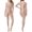 Complexion, variant on Womens Full Body Unitard Mock Neck Long Sleeve One Piece Dancewear Stage Performance Bodysuit with Attached Gloves and Feet