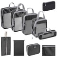 thumbnail image 4 of 10 Pcs/Ensemble Cubes de Rangement, Organisateurs de Bagages de Voyage, 4 of 7