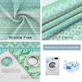 thumbnail image 4 of Teal Green Boho Blackout Curtains for Bedroom/Living Room, Thermal Insulated Kitchen Curtains, Vintage Ethnic Tribe Abstract Art Grommet Darkening Window Treatment Drapes 42"x84"x2, 4 of 8