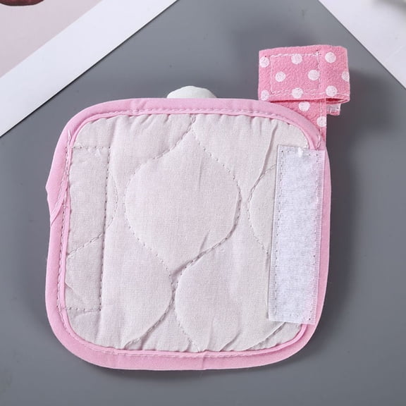 OULII Microwave Handle Cover Pink Cloth Protector for Appliance Door Handles