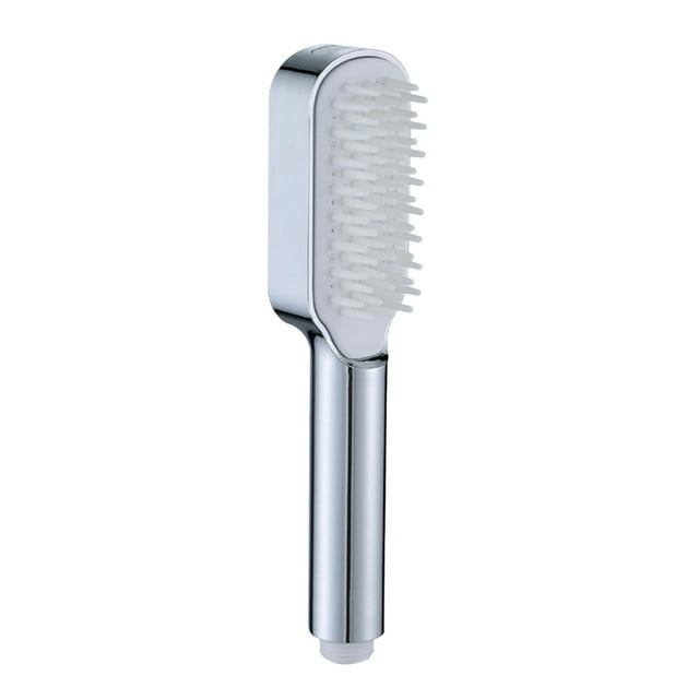 DOLITY 2 in1 Shower Head with Massage Combs Saving Water High Pressure Adjustable Fits Electroplated