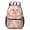 Bichon Frise and, variant on German Shepherd and Floral 17" School Backpacks for Teens,Waterproof Oxford Fabric,S-Shape Padded Straps for School,Travel,Hiking,Camping