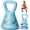 Blue, variant on Adjustable Kettlebell, 5lb 9lb 15lb Kettlebell Weights Set, Ergonomic Design & Wide-Handle for Home Gym, Full-Body Workouts Strength Training and Weight Loss, Good for Men Women & Beginners (Blue)