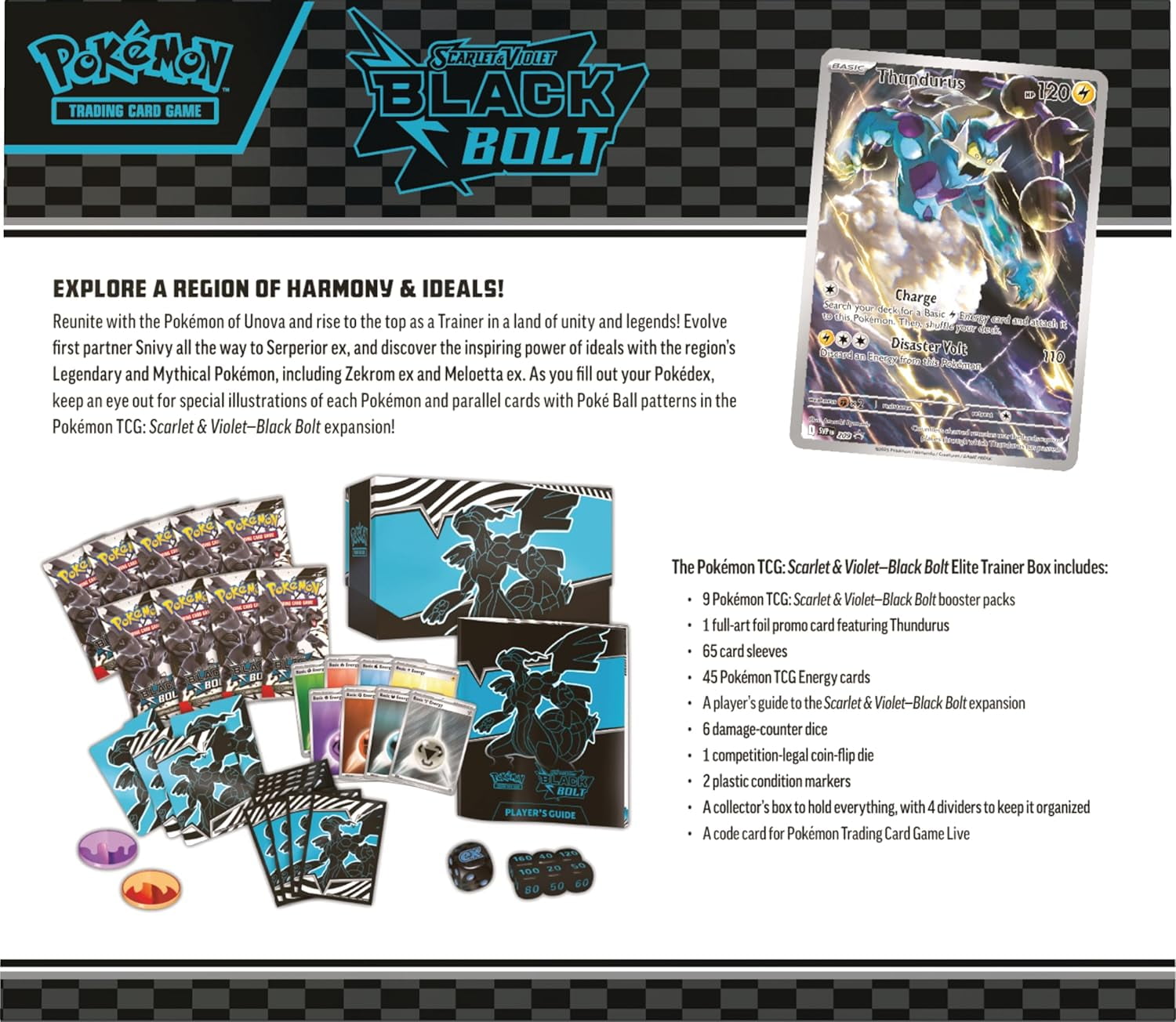 Pokemon Trading Card Games Scarlet & Violet 10.5 Black Bolt