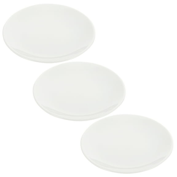 SWETRACE Ceramic Gardening Pot Trays White 3Set for Outdoor Gardening