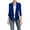 Blue, variant on BOOMILK Blazers for Women Business Casual Solid Long Sleeve Suit Jacket Plus Size Slim Office Blazer Black L