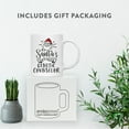 thumbnail image 4 of Koyal Wholesale Santa Claus Ceramic Coffee Mug, Santa's Favorite Genetic Counselor, 4 of 5