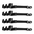 thumbnail image 6 of Zehuanyu  4 Pcs Car Accessories Interior Aesthetic Cars Clip Fixtures Black, 6 of 8