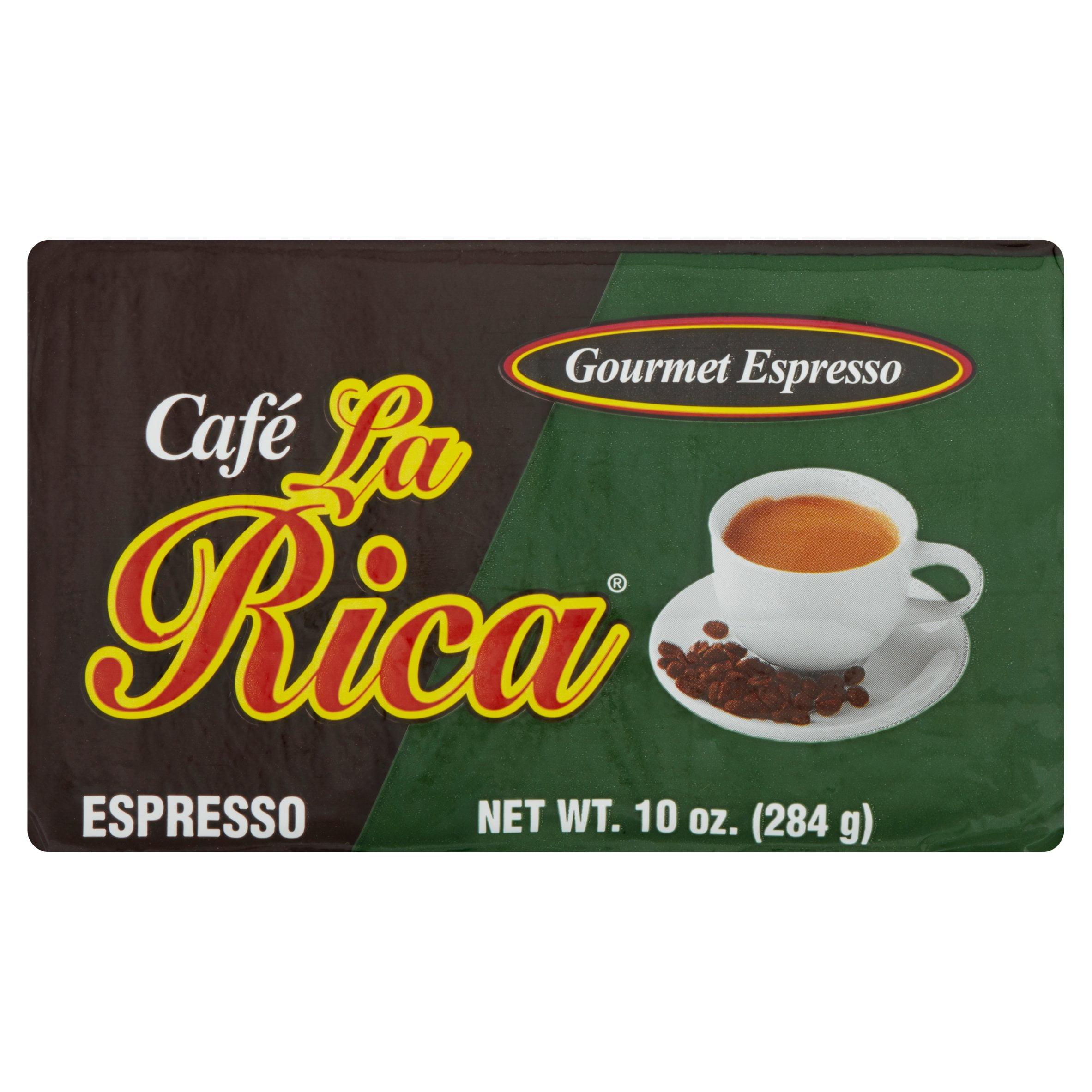 Cafe La Rica Gourmet Ground Espresso Coffee, 10 oz by CLR Roasters LLC