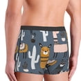 thumbnail image 5 of Naloa Llama and Cactus Print Mens Underwear - Boxers for Men, Classic Briefs for Men, 5 of 9