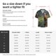 thumbnail image 5 of Fotbe Peaceful Deer Lily Pond Camisa Estampada de Manga Corta para Hombre, Casual de Verano, Estilo Playero, Sin Arrugas-Medium, 5 of 5