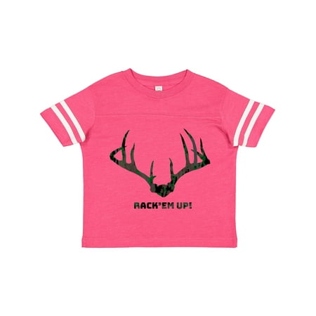 

Inktastic Rack Em Up! in Camo Gift Toddler Boy or Toddler Girl T-Shirt