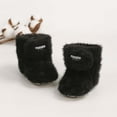 thumbnail image 6 of Fozruso Winter Baby Boots Soft Sole First Warm Lined Footwear Cozy Shoes Non Flexible Socks For Girls Boys Booties,Low Heel Boots Sizes 4 Little Kid(11), 6 of 6
