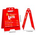 thumbnail image 2 of SXcggal One Interesting Team Present Funny And Humorous Parody Desktop Warning Sign Partition Decoration Suitable For Colleagues Teammates Employees Birthday Present Artistic Desktop Decoration, 2 of 8