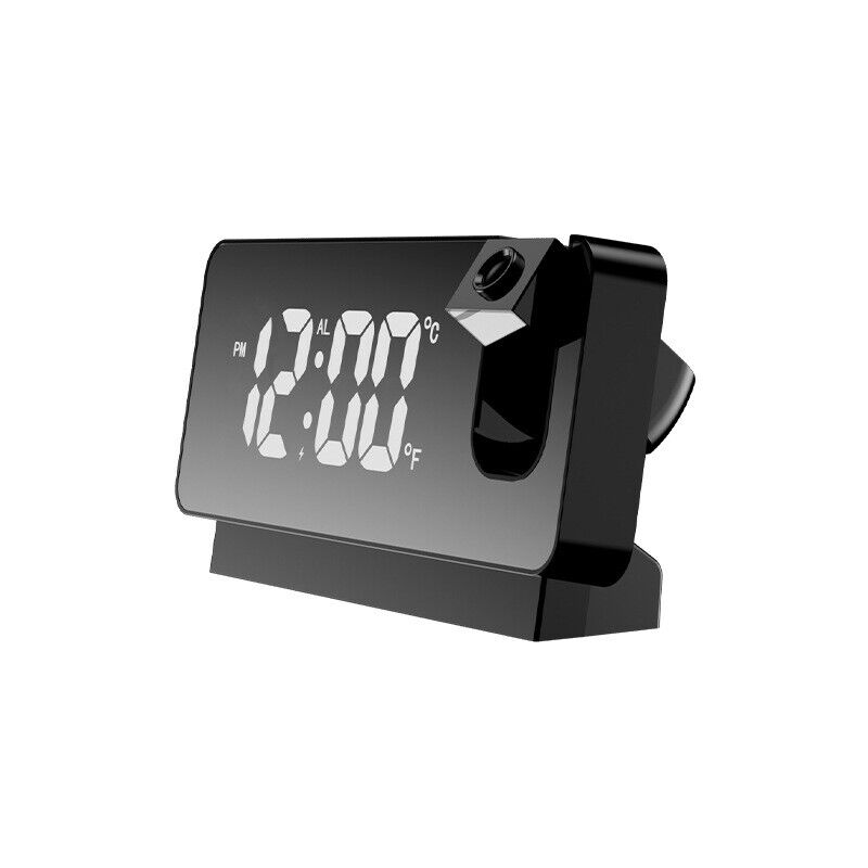 NIFFPD Digital Alarm Clock Projection Alarm Clock LED Alarm Clock for