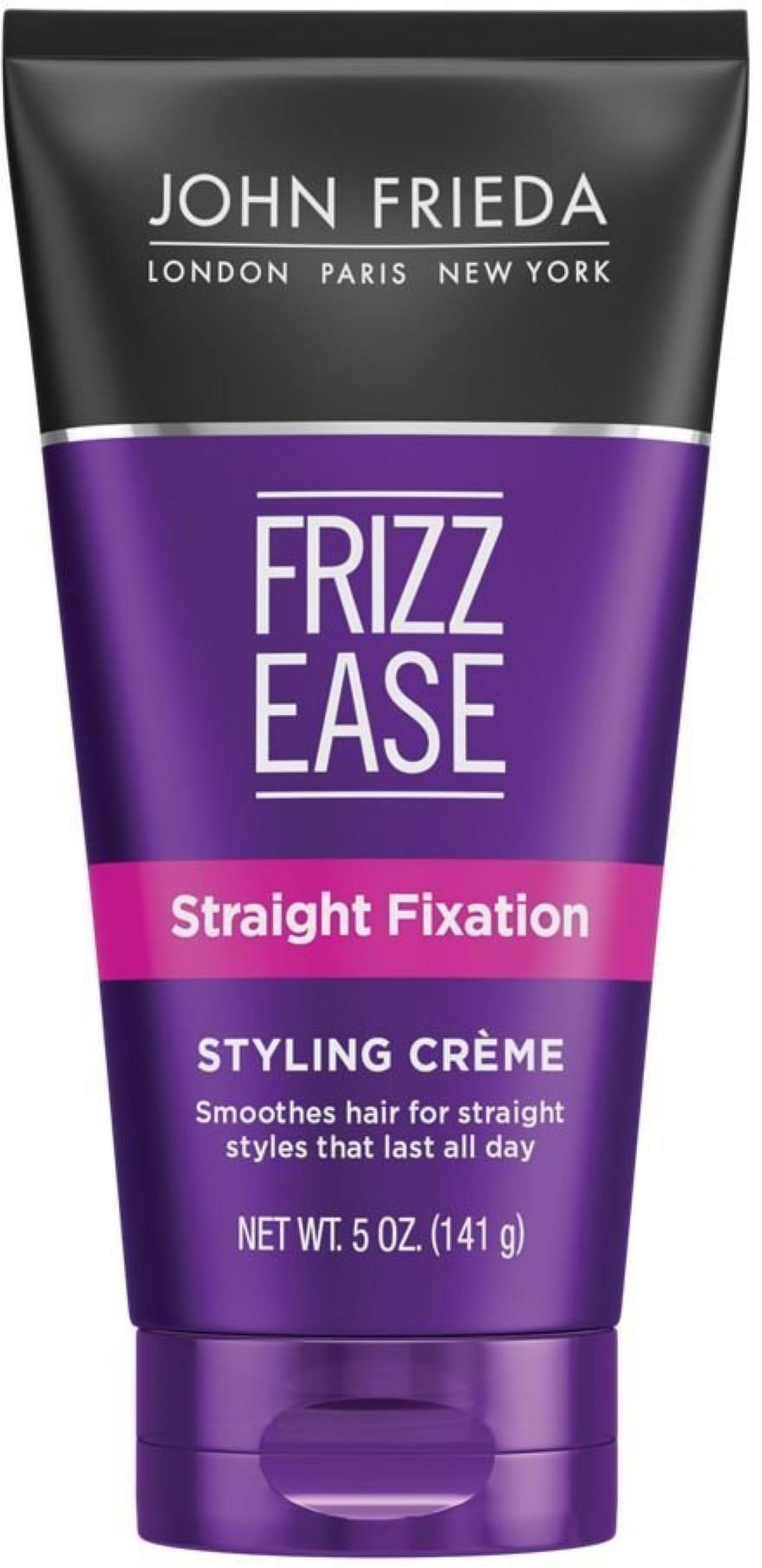John Frieda Frizz-Ease Straight Fixation Styling Creme 5 oz (Pack of 2)
