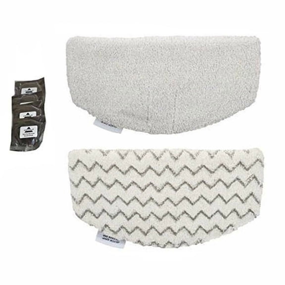 Replacement Part For Bissell Steam Mop Micro Fiber Mop Pads 2PK Fits 1940, 19402, 19408, 19409, 1940A, 1940F, 1940Q, 1940T, 1940W, B0006, 19404, 2075A, 2075, 2075H, 2075Q, 2685A, 2181, 20781, 2078