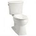 thumbnail image 2 of Kohler K-3755-7 Kelston Comfort Height Two-Piece Elongated 1.28 GPF Chair Height Toilet, Black Black, 2 of 2
