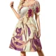 thumbnail image 1 of Vestido de manga corta Takashi, elegante vestido de fiesta de noche, de lujo, para celebridades, elegante, chic, para bodas y noches., 1 of 7